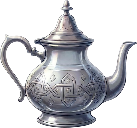 Moroccan teapot